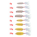 XY-553 Spinner and Spoon Lures – Flashy Metal Lures for Predator Fish – Wholesale