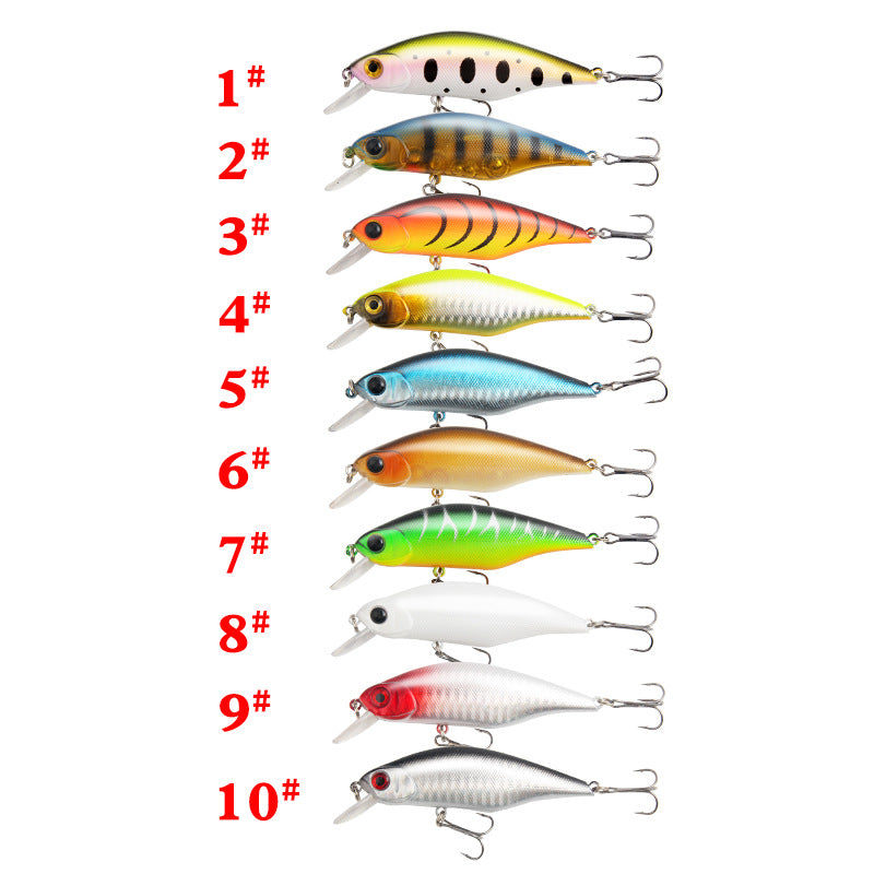XY-162 Minnow Lures – Swimming Bait for Freshwater and Saltwater – Bulk