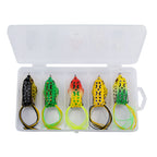 XY-552 Frog Lures – Topwater Frog Bait for Weeds and Lily Pads – Bulk