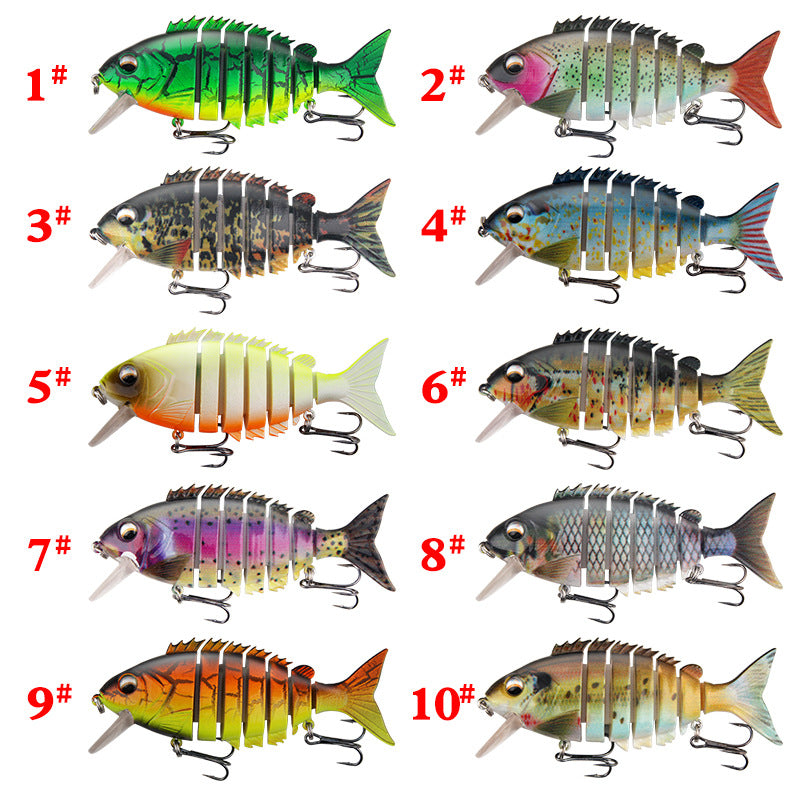 XY-41 Multi-Joint Lures – Swimbait with Realistic Movement – Bulk Wholesale