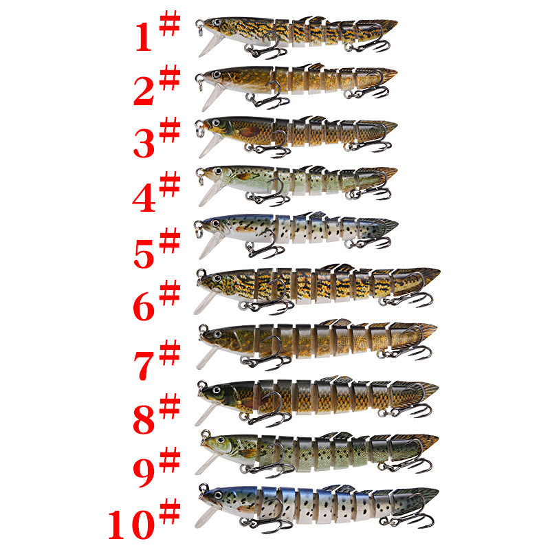 XY-602 Multi-Joint Lures – Swimbait with Realistic Movement – Bulk Wholesale