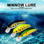 DW457 Minnow Lures – Swimming Bait for Freshwater and Saltwater – Bulk