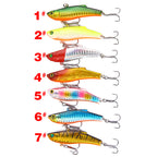 XY-492 VIB Lures – Vibration Metal Bait for Deep Water Fishing – Bulk
