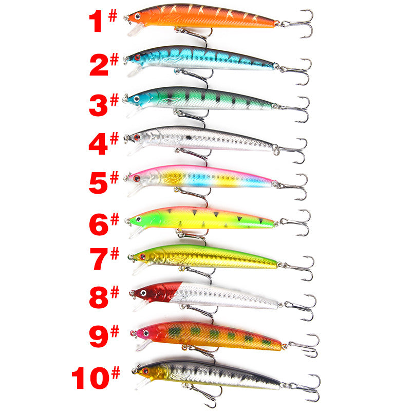XY-202 Minnow Lures – Swimming Bait for Freshwater and Saltwater – Bulk