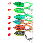 XY-68 Frog Lures – Topwater Frog Bait for Weeds and Lily Pads – Bulk