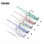 DW-6090 Jig Head Lures – Lead Head Jig with Soft Body – Bulk Order