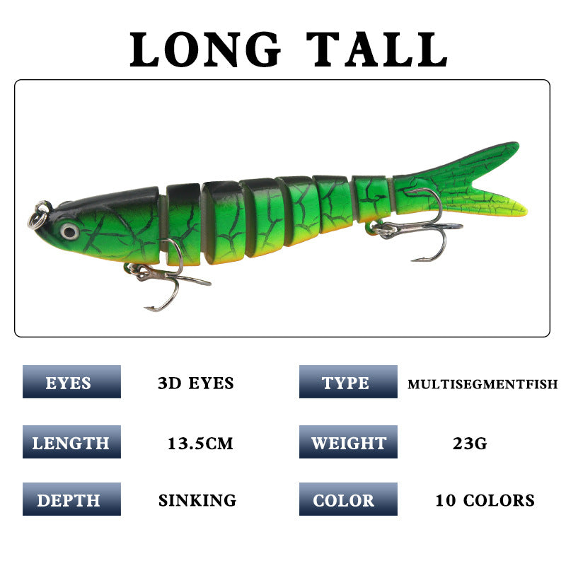 XY-460 Multi-Joint Lures – Swimbait with Realistic Movement – Bulk Wholesale