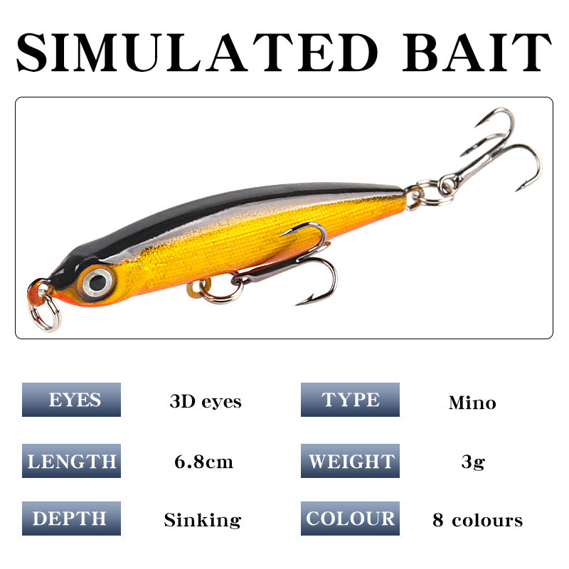 XY-137 Pencil Lures – Topwater Stick Bait for Surface Fishing – Wholesale