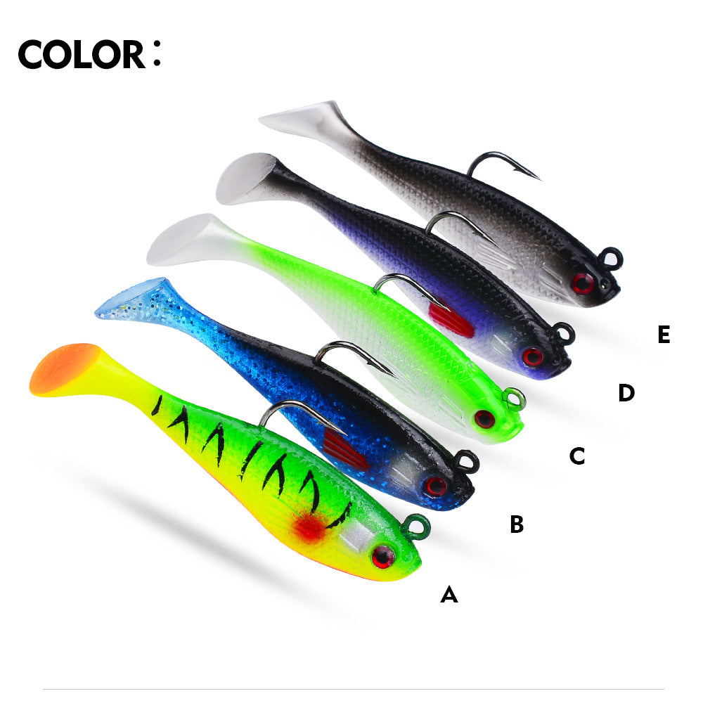 DW-6088 Jig Head Lures – Lead Head Jig with Soft Body – Bulk Order