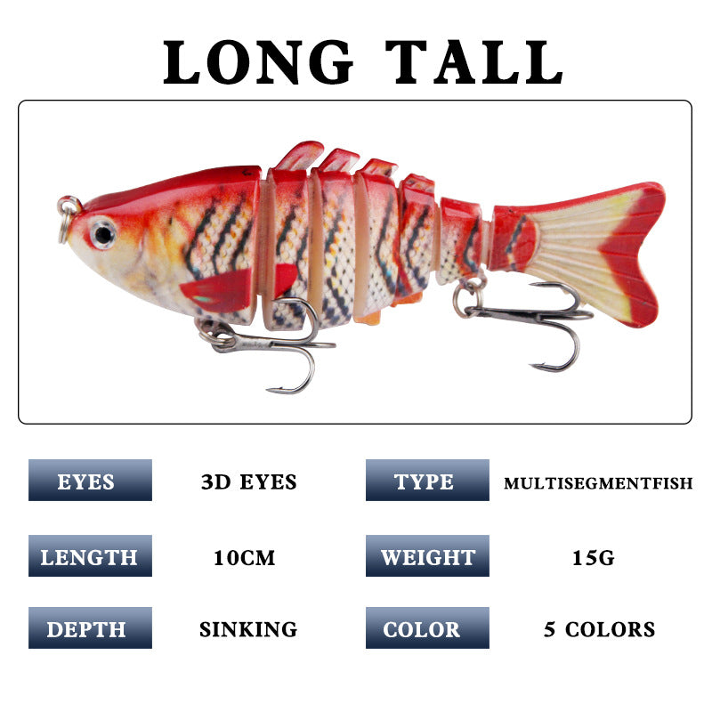 XY-40 Multi-Joint Lures – Swimbait with Realistic Movement – Bulk Wholesale