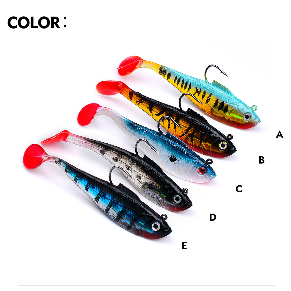 DW-6085 Jig Head Lures – Lead Head Jig with Soft Body – Bulk Order