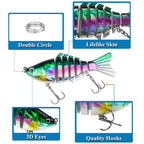 XY-238 Multi-Joint Lures – Swimbait with Realistic Movement – Bulk Wholesale
