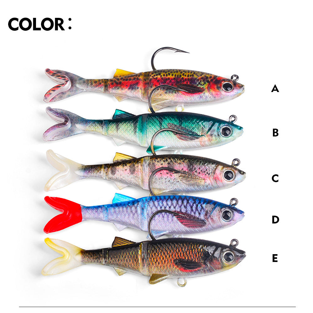 DW-6093 Jig Head Lures – Lead Head Jig with Soft Body – Bulk Order