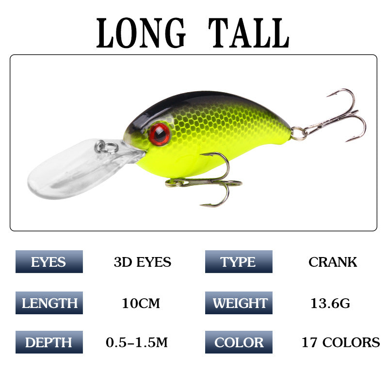 XY-195 Crank Lures – Hard Plastic Fishing Lure for Bass – Bulk Wholesale
