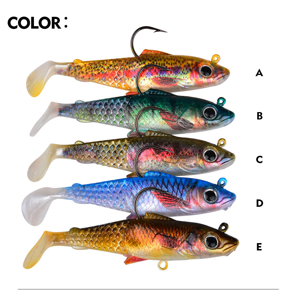 DW-6091 Jig Head Lures – Lead Head Jig with Soft Body – Bulk Order