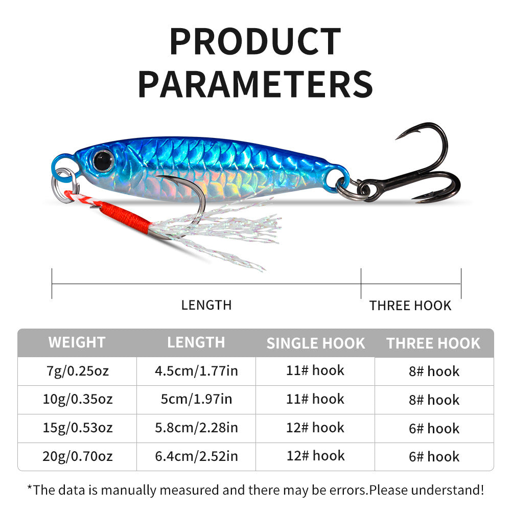 XY-722 Spinner and Spoon Lures – Flashy Metal Lures for Predator Fish – Wholesale