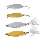 XY-554 Spinner and Spoon Lures – Flashy Metal Lures for Predator Fish – Wholesale