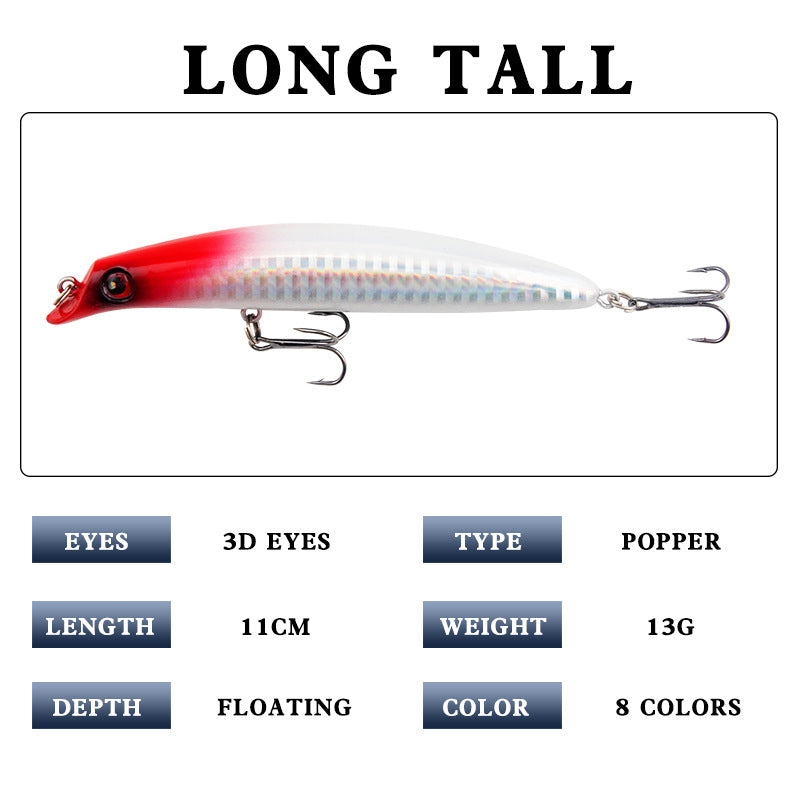 XY-299 Popper Lures – Surface Popping Bait for Explosive Strikes – Wholesale