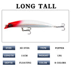 XY-299 Popper Lures – Surface Popping Bait for Explosive Strikes – Wholesale