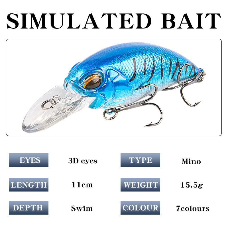 XY-143 Crank Lures – Hard Plastic Fishing Lure for Bass – Bulk Wholesale