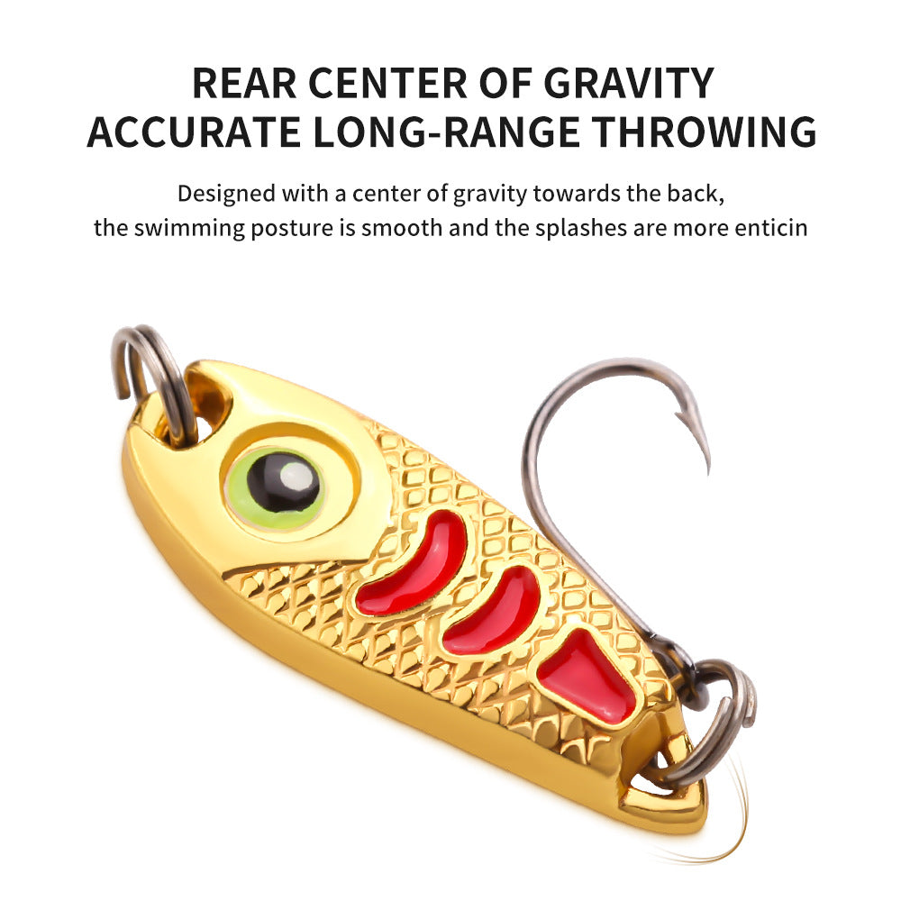 XY-163 Spinner and Spoon Lures – Flashy Metal Lures for Predator Fish – Wholesale