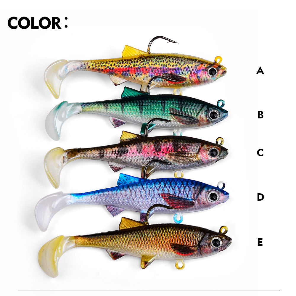 DW-6094 Jig Head Lures – Lead Head Jig with Soft Body – Bulk Order