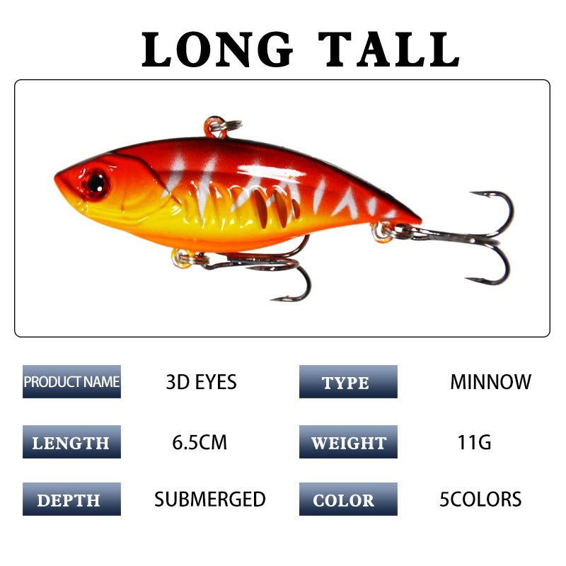 XY-318 VIB Lures – Vibration Metal Bait for Deep Water Fishing – Bulk