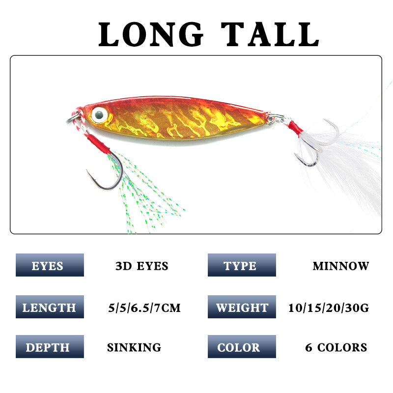 XY-524 Spinner and Spoon Lures – Flashy Metal Lures for Predator Fish – Wholesale