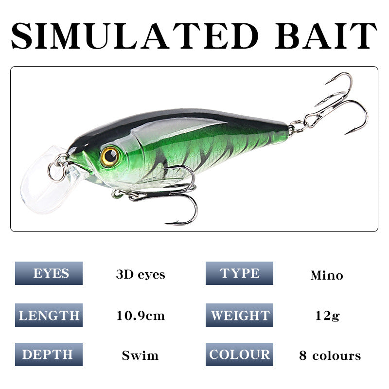 XY-138 Crank Lures – Hard Plastic Fishing Lure for Bass – Bulk Wholesale