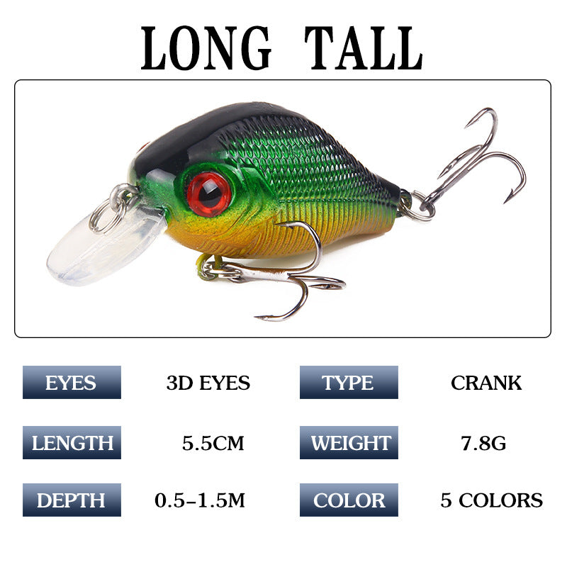 XY-76 Crank Lures – Hard Plastic Fishing Lure for Bass – Bulk Wholesale