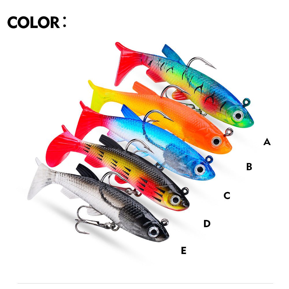 DW-6087 Jig Head Lures – Lead Head Jig with Soft Body – Bulk Order