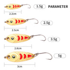 XY-163 Spinner and Spoon Lures – Flashy Metal Lures for Predator Fish – Wholesale