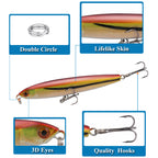 XY-252 Pencil Lures – Topwater Stick Bait for Surface Fishing – Wholesale