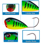 XY-160 Crank Lures – Hard Plastic Fishing Lure for Bass – Bulk Wholesale