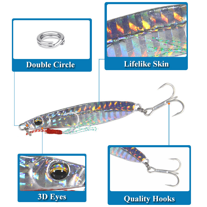 XY-111 Spinner and Spoon Lures – Flashy Metal Lures for Predator Fish – Wholesale