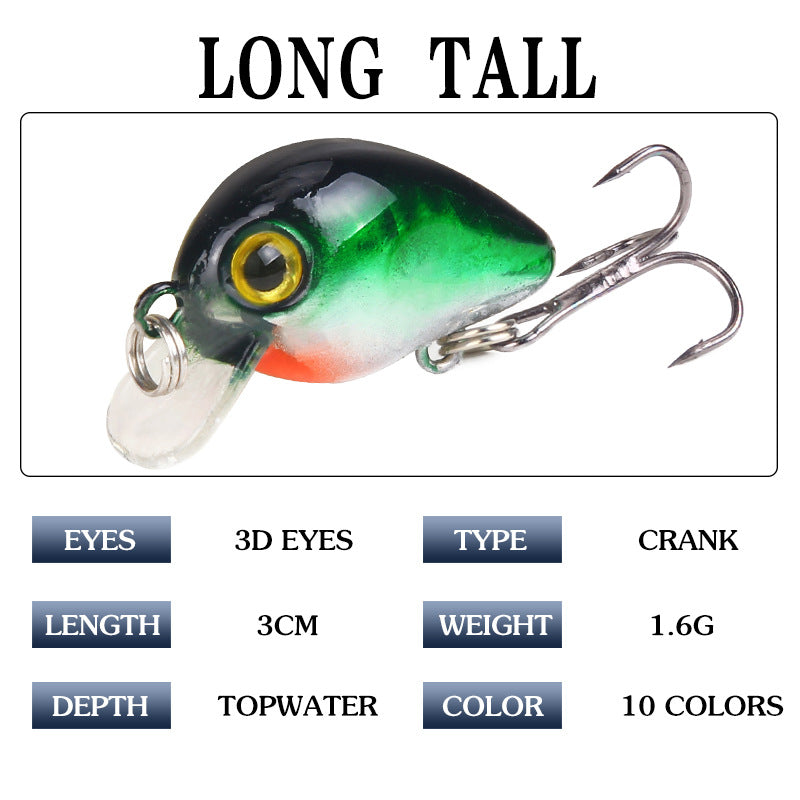 XY-205 Crank Lures – Hard Plastic Fishing Lure for Bass – Bulk Wholesale