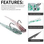 DW-6090 Jig Head Lures – Lead Head Jig with Soft Body – Bulk Order