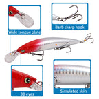 XY-601 Minnow Lures – Swimming Bait for Freshwater and Saltwater – Bulk