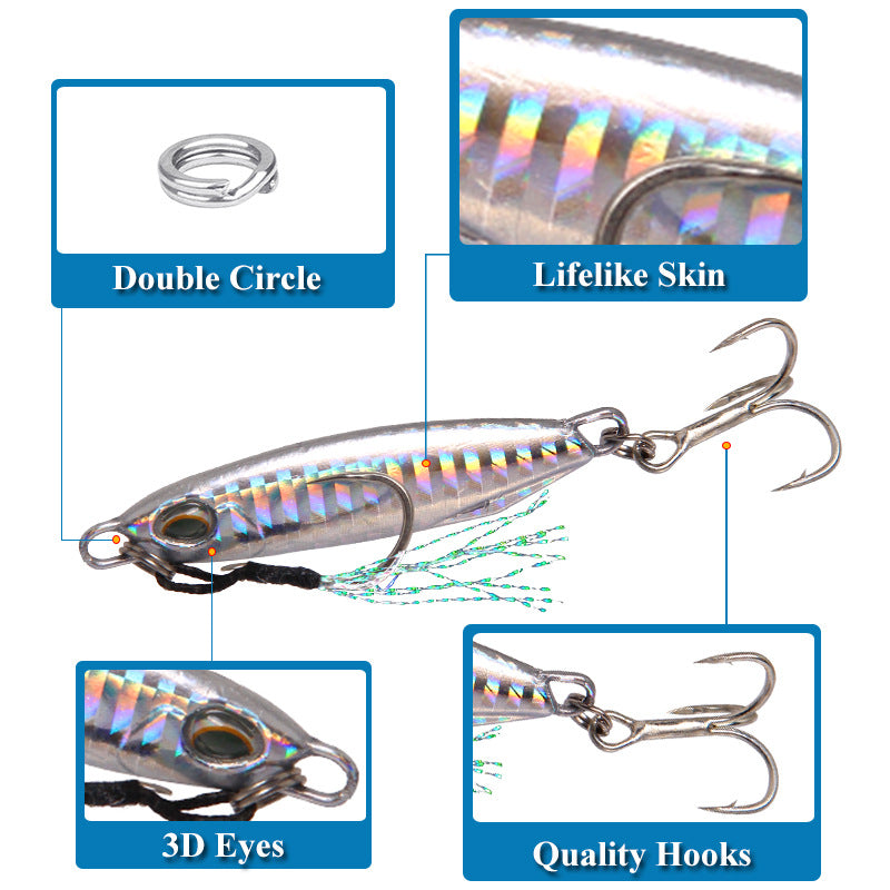 XY-85 Spinner and Spoon Lures – Flashy Metal Lures for Predator Fish – Wholesale