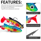 DW-6087 Jig Head Lures – Lead Head Jig with Soft Body – Bulk Order
