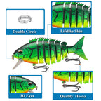 XY-41 Multi-Joint Lures – Swimbait with Realistic Movement – Bulk Wholesale