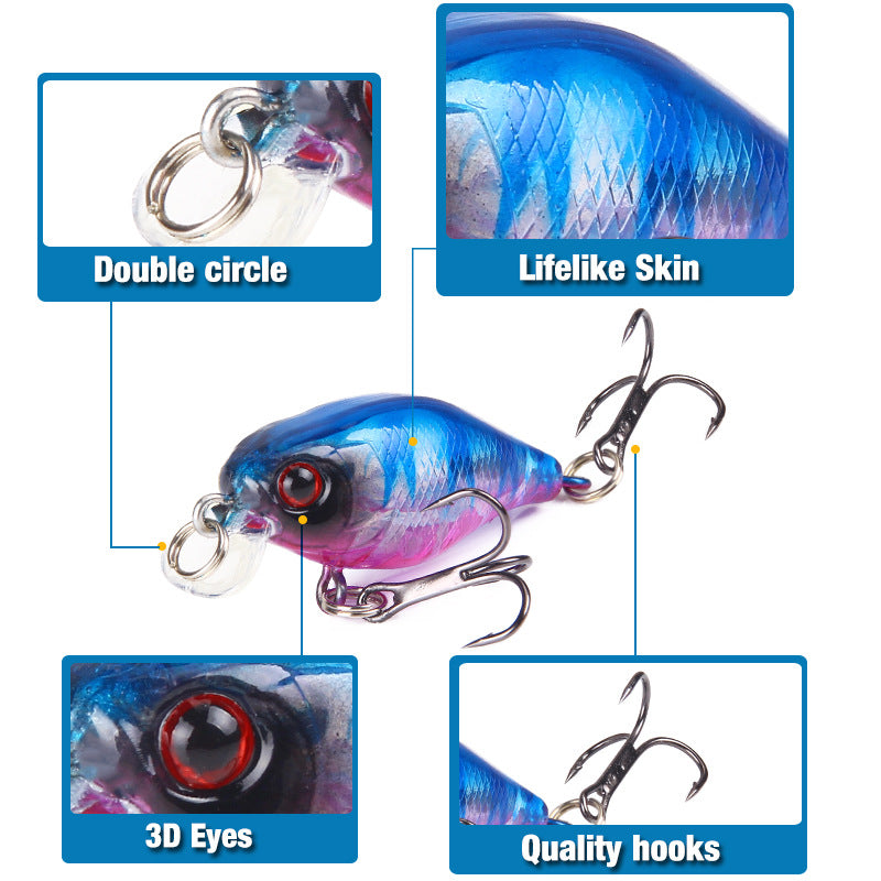 XY-240 Crank Lures – Hard Plastic Fishing Lure for Bass – Bulk Wholesale