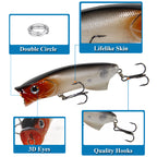 XY-64 Popper Lures – Surface Popping Bait for Explosive Strikes – Wholesale