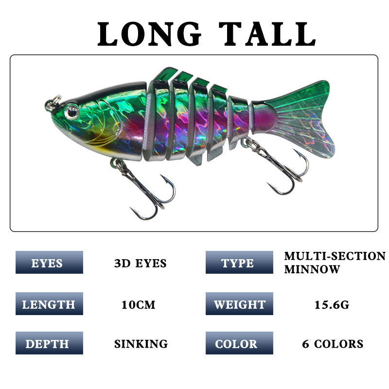 XY-238 Multi-Joint Lures – Swimbait with Realistic Movement – Bulk Wholesale