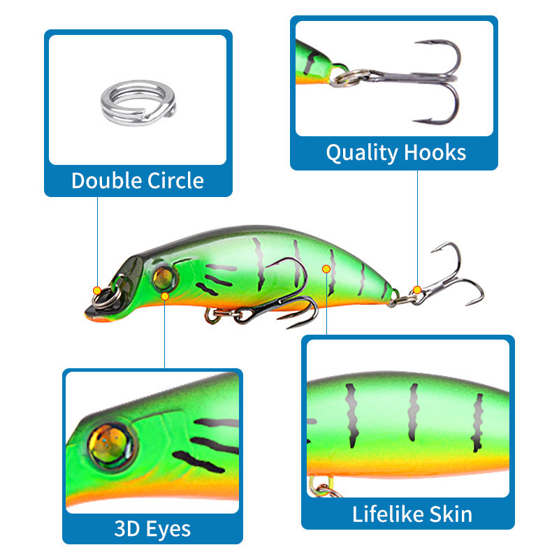 XY-548 Popper Lures – Surface Popping Bait for Explosive Strikes – Wholesale