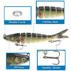 XY-460 Multi-Joint Lures – Swimbait with Realistic Movement – Bulk Wholesale