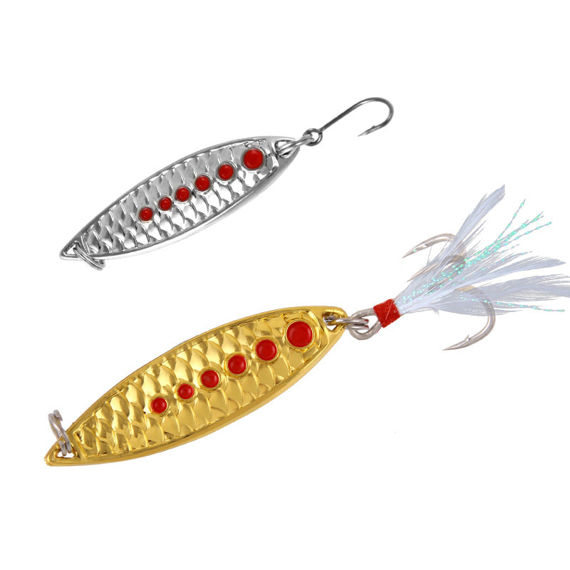 XY-287 Spinner and Spoon Lures – Flashy Metal Lures for Predator Fish – Wholesale
