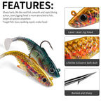 DW-6091 Jig Head Lures – Lead Head Jig with Soft Body – Bulk Order