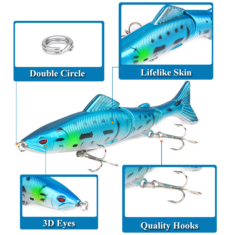 XY-56 Multi-Joint Lures – Swimbait with Realistic Movement – Bulk Wholesale