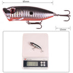 XY-203 Popper Lures – Surface Popping Bait for Explosive Strikes – Wholesale